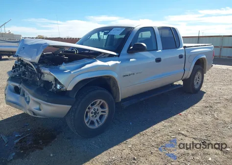 2002 Dodge Dakota Sport z USA, uszkodzony, nr VIN 1B7HG38N82S517067